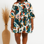 Shop Adaomah Multicolored Shift dress