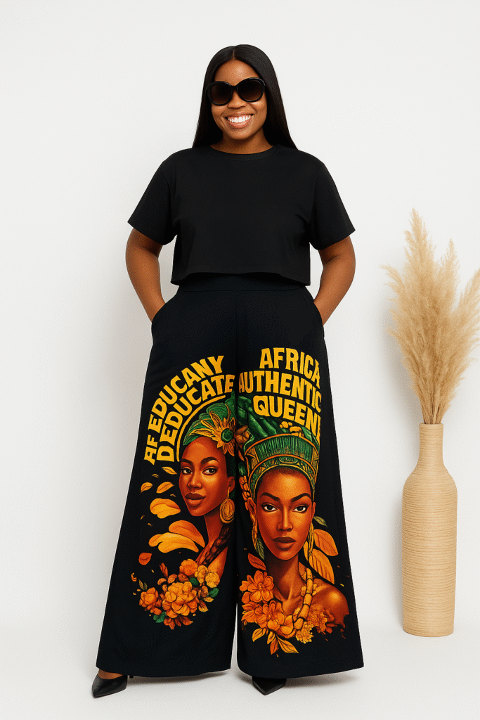 Chic ready to wear Statement two-piece pants set for women – Shop Adaomah, available in all sizes