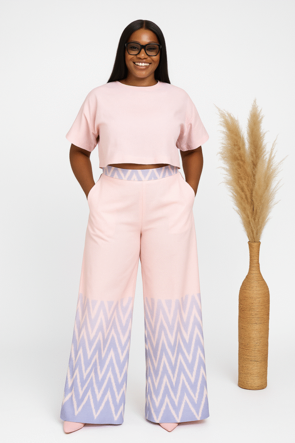 Adaomah ready to wear Statement two-piece pants set for women