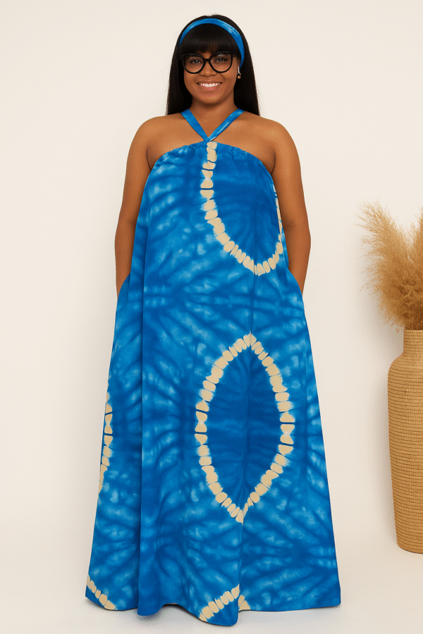 Halter neck Maxi dress