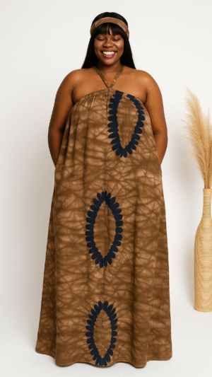 Halter neck Maxi dress