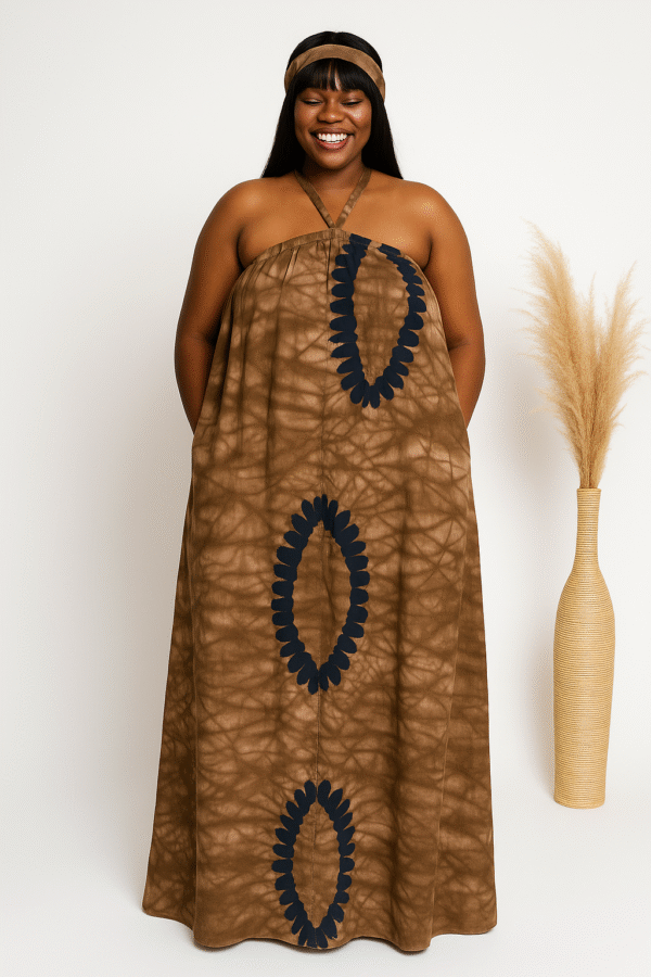 Halter neck Maxi dress
