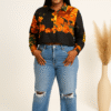 Buttoned cropped shirt