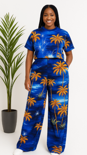 Tropical Breeze Two-Piece Set