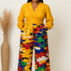 wrap palazzo set