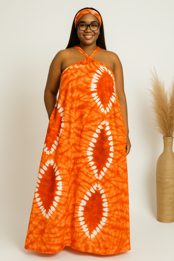 Halter Neck Maxi Dress
